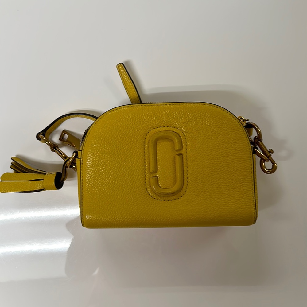 Marc Jacobs Yellow Crossbody Camera Bag